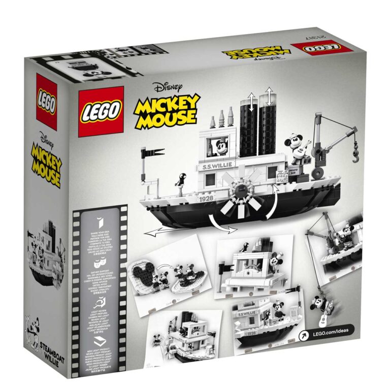 LEGO 21317 Ideas Stoomboot Willie - LEGO 21317 INT 12