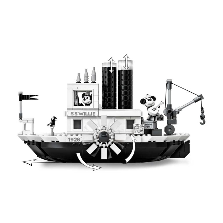 LEGO 21317 Ideas Stoomboot Willie - LEGO 21317 INT 14