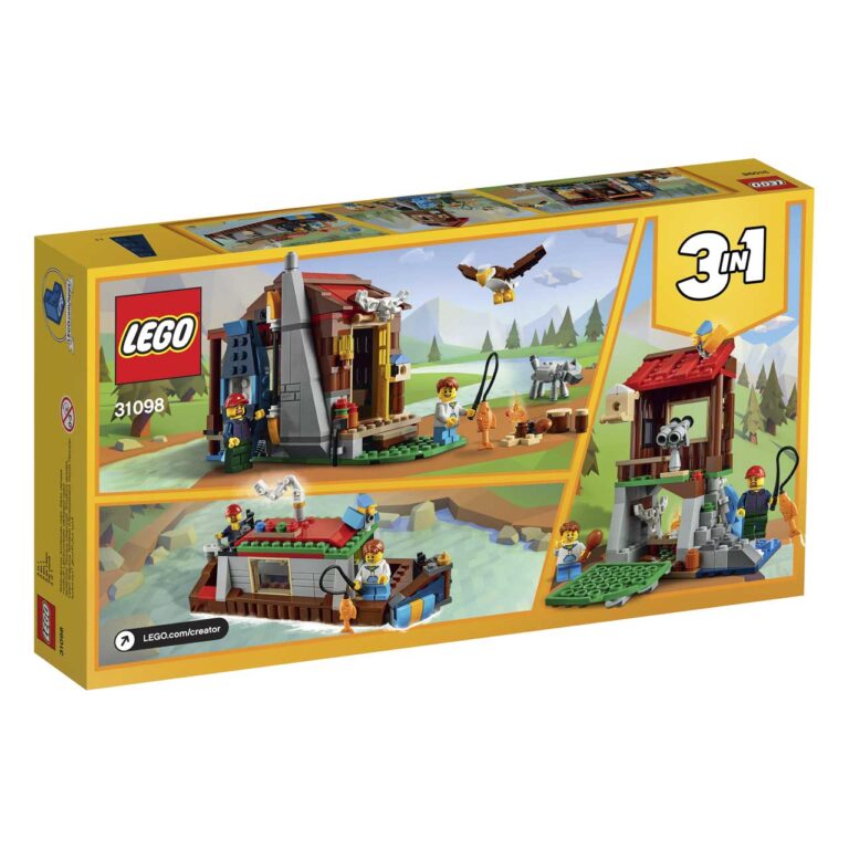 LEGO 31098 Creator Hut in de wildernis - LEGO 31098 INT 11