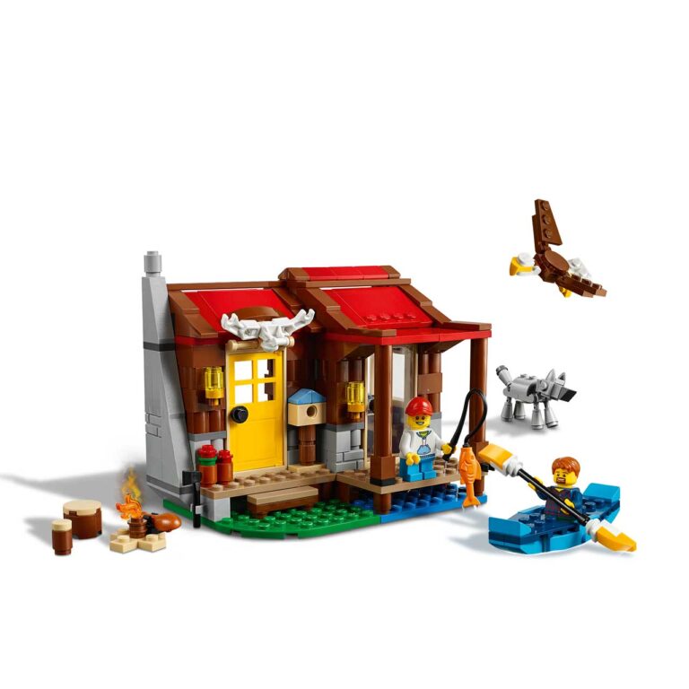 LEGO 31098 Creator Hut in de wildernis - LEGO 31098 INT 12