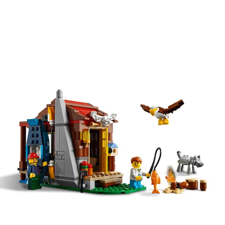 LEGO 31098 Creator Hut in de wildernis - LEGO 31098 INT 14