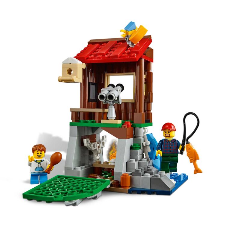 LEGO 31098 Creator Hut in de wildernis - LEGO 31098 INT 15