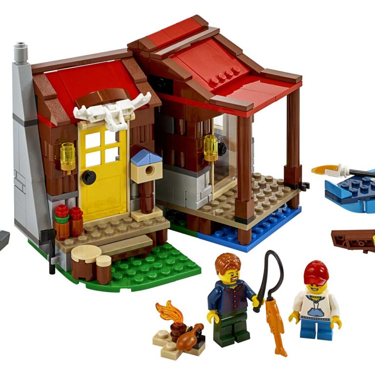 LEGO 31098 Creator Hut in de wildernis - LEGO 31098 INT 2