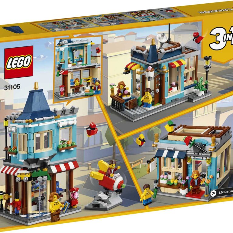 LEGO 31105 Creator Woonhuis en speelgoedwinkel - LEGO 31105 INT 12