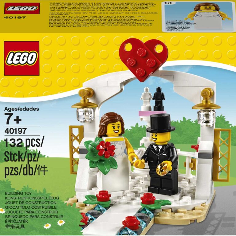 LEGO 40197 Huwelijksbedankjesset - LEGO 40197 INT 5