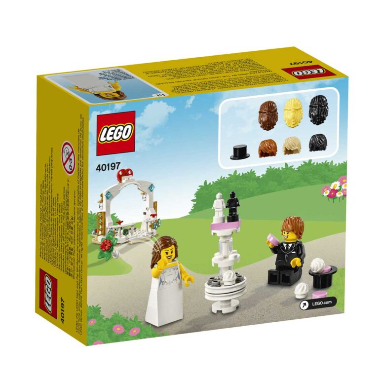 LEGO 40197 Huwelijksbedankjesset - LEGO 40197 INT 6
