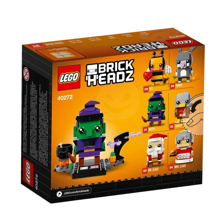LEGO 40272 BrickHeadz Halloween-heks - LEGO 40272 4