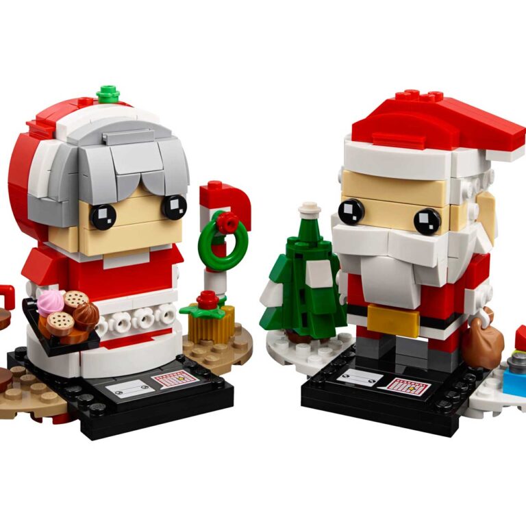 LEGO 40274 BrickHeadz Kerstman en kerstvrouw - LEGO 40274 2