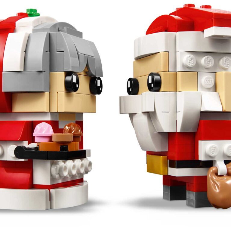 LEGO 40274 BrickHeadz Kerstman en kerstvrouw - LEGO 40274 3