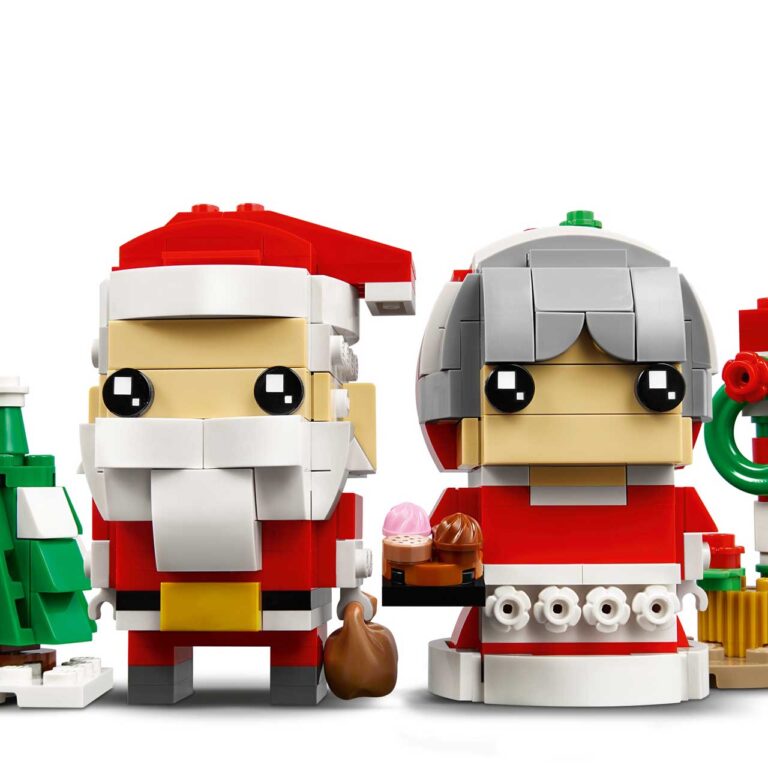 LEGO 40274 BrickHeadz Kerstman en kerstvrouw - LEGO 40274 4