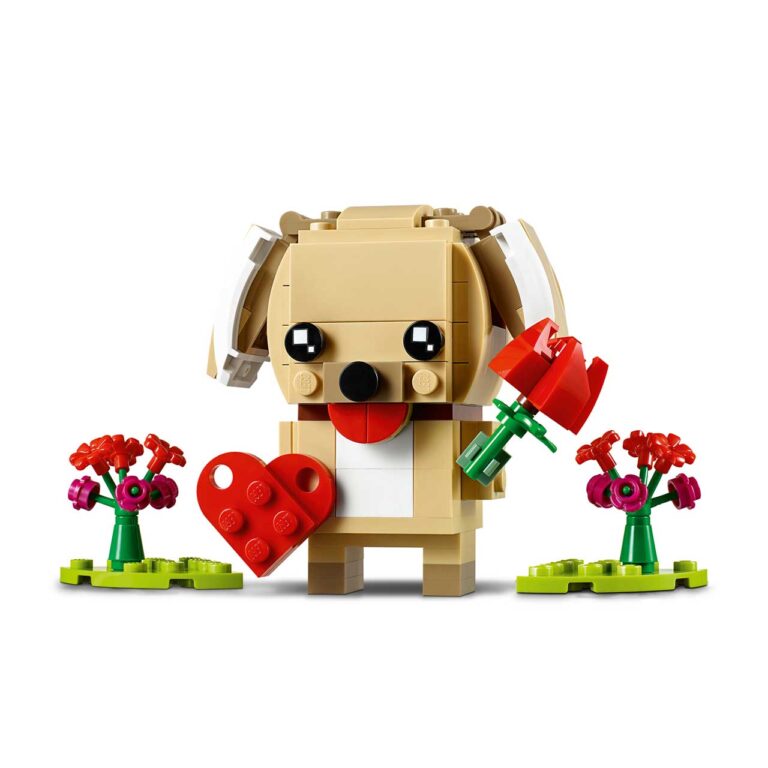 LEGO 40349 BrickHeadz Valentijnspuppy - LEGO 40349 INT 10