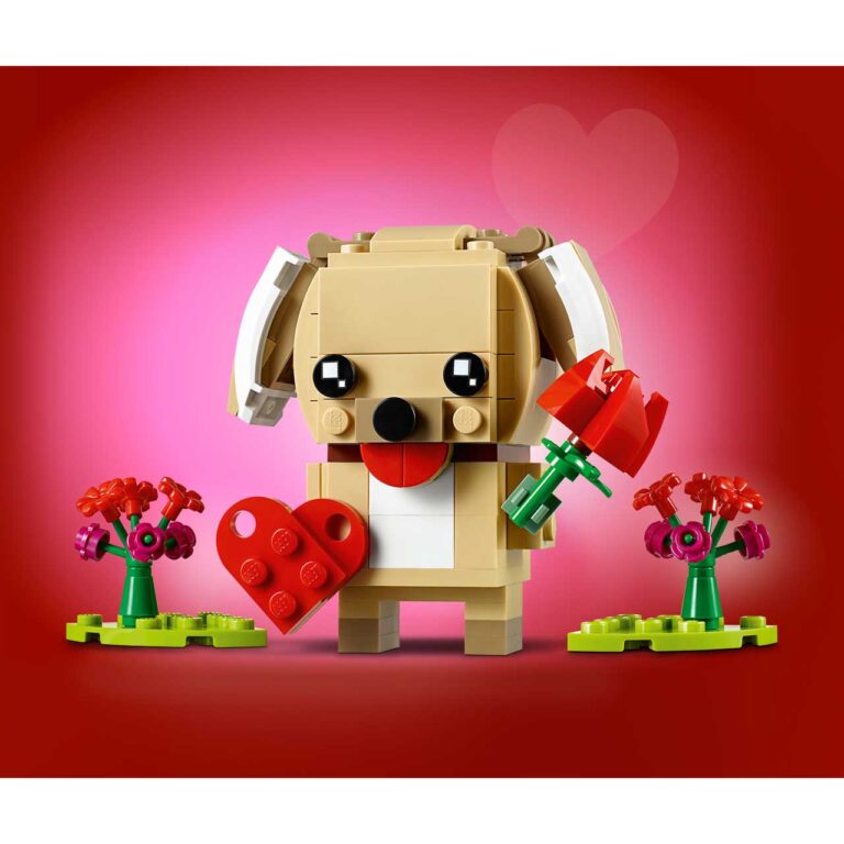 LEGO 40349 BrickHeadz Valentijnspuppy - LEGO 40349 INT 3