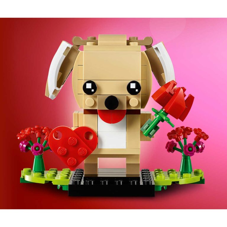 LEGO 40349 BrickHeadz Valentijnspuppy - LEGO 40349 INT 4
