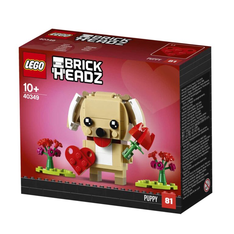 LEGO 40349 BrickHeadz Valentijnspuppy - LEGO 40349 INT 5