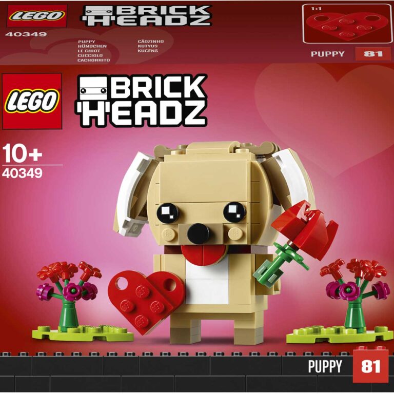LEGO 40349 BrickHeadz Valentijnspuppy - LEGO 40349 INT 7