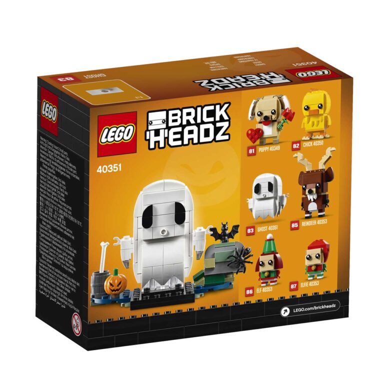 LEGO 40351 BrickHeadz Halloweenspook - LEGO 40351 INT 10
