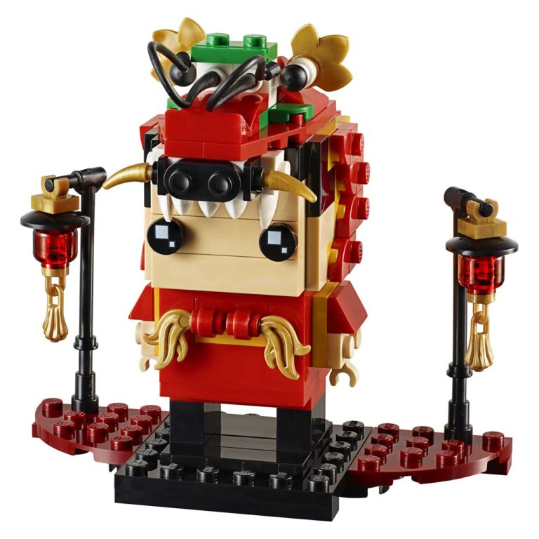 LEGO 40354 Brickheadz Drakendanser - LEGO 40354 INT 2