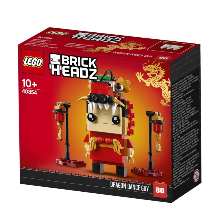 LEGO 40354 Brickheadz Drakendanser - LEGO 40354 INT 3