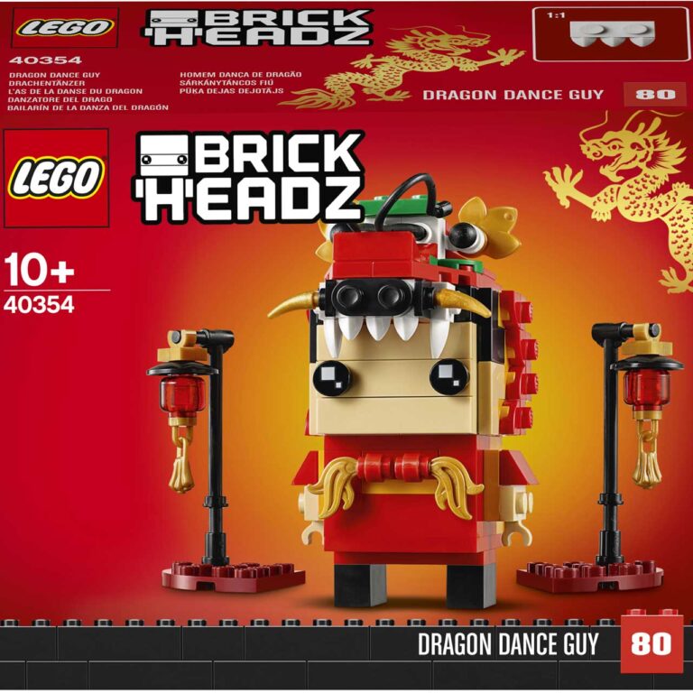 LEGO 40354 Brickheadz Drakendanser - LEGO 40354 INT 5