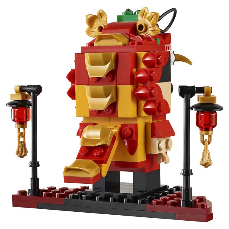 LEGO 40354 Brickheadz Drakendanser - LEGO 40354 INT 9