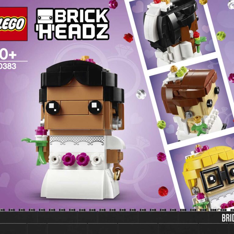 LEGO 40383 BrickHeadz Bruid - LEGO 40383 INT 4
