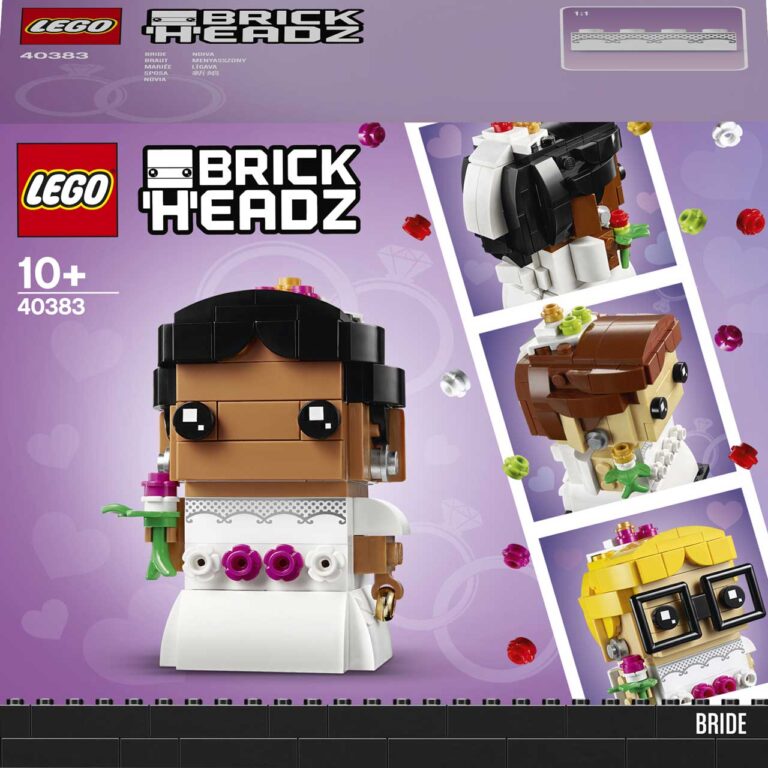 LEGO 40383 BrickHeadz Bruid - LEGO 40383 INT 5