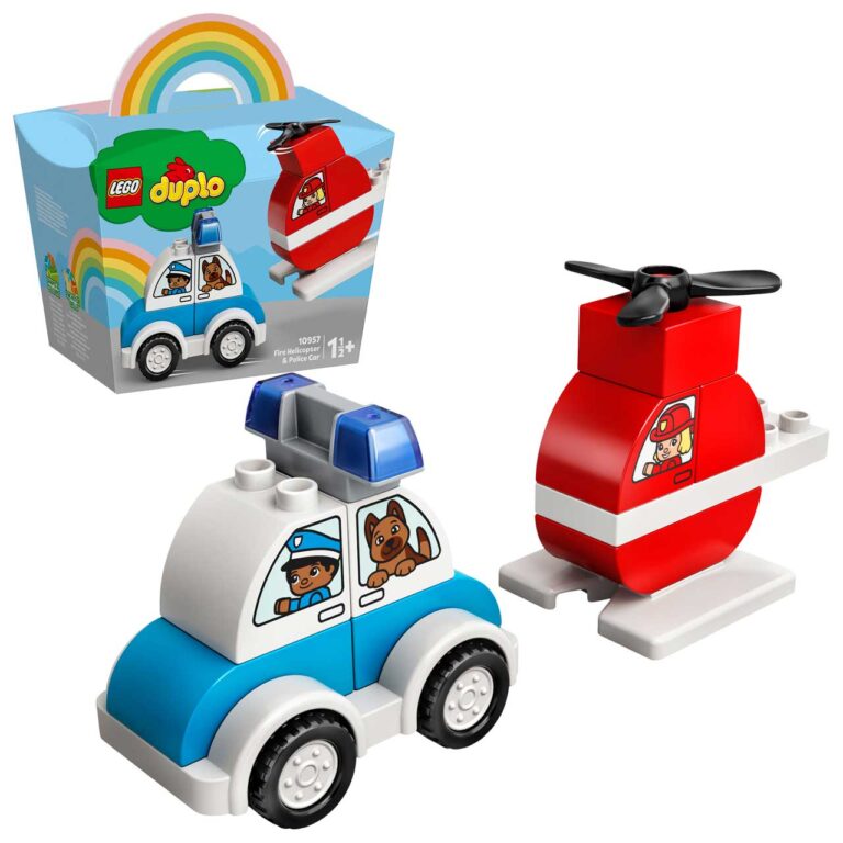 LEGO 10957 DUPLO Brandweerhelikopter en politiewagen - 10957 boxprod v29