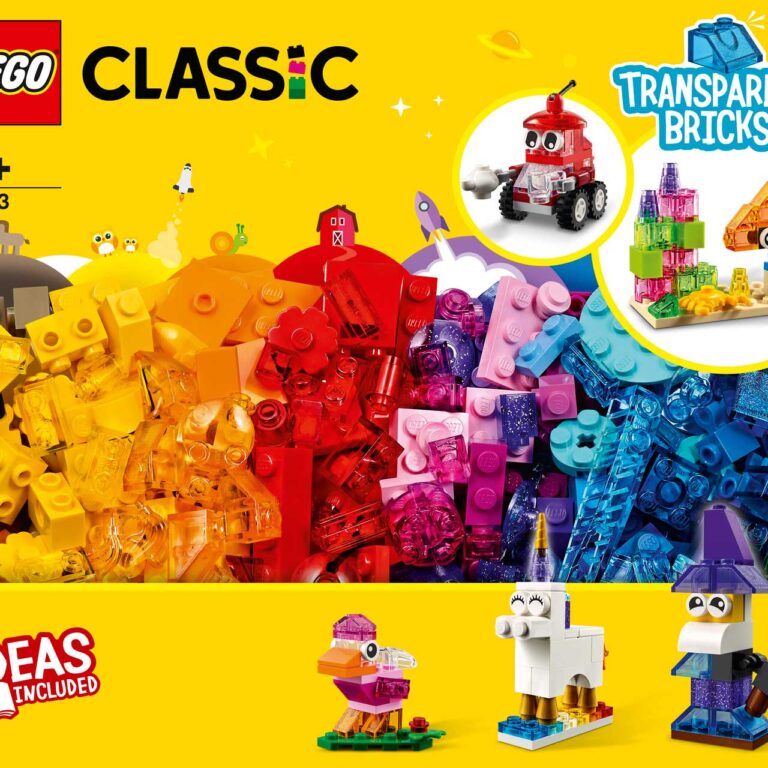 LEGO 11013 Classic Creatieve transparante stenen - 11013 Box3 v29