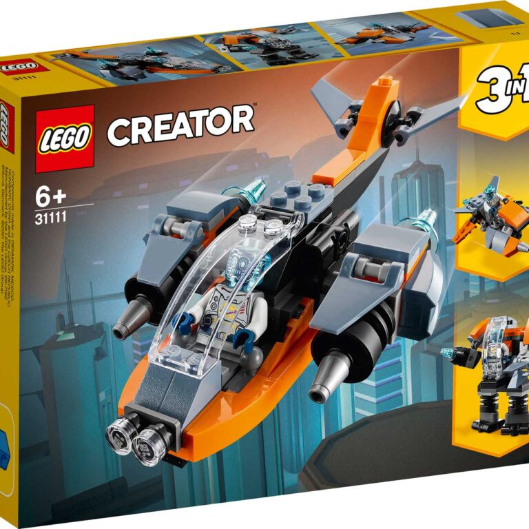 LEGO 31111 Creator Cyberdrone - 31111 Box1 v29