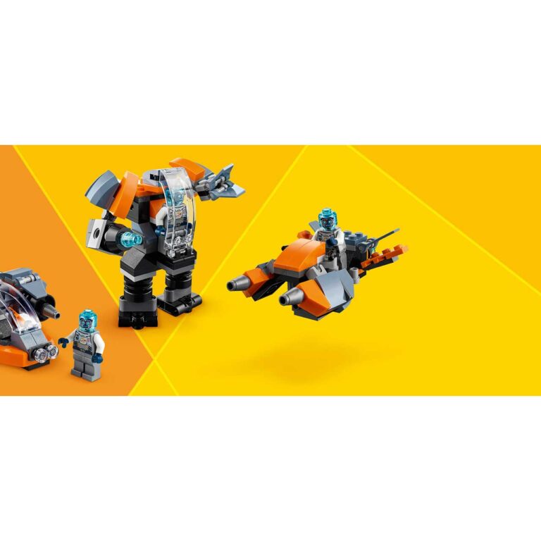 LEGO 31111 Creator Cyberdrone - 31111 Build