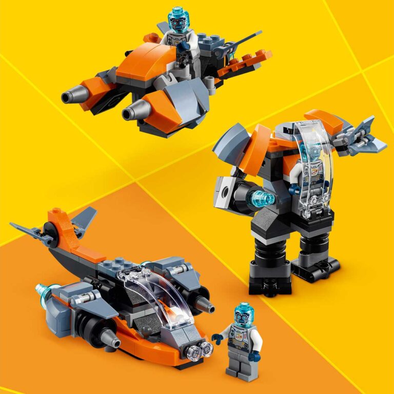 LEGO 31111 Creator Cyberdrone - 31111 Build MB