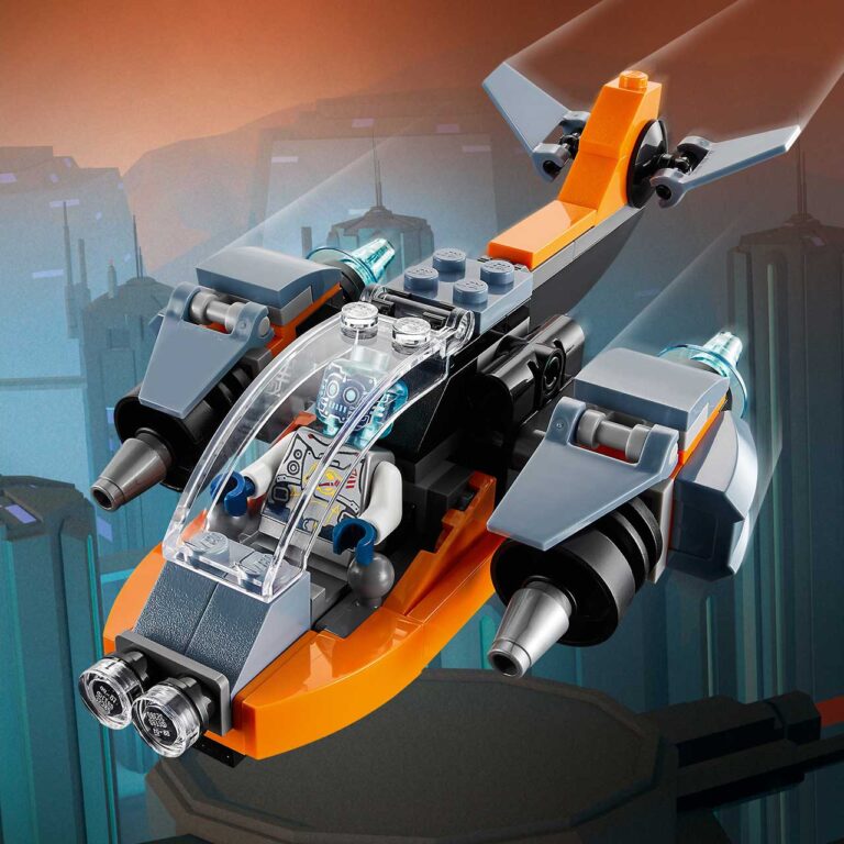 LEGO 31111 Creator Cyberdrone - 31111 Feature1
