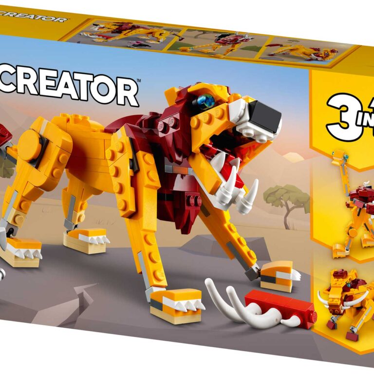 LEGO 31112 Creator Wilde Leeuw - 31112 Box2 v29