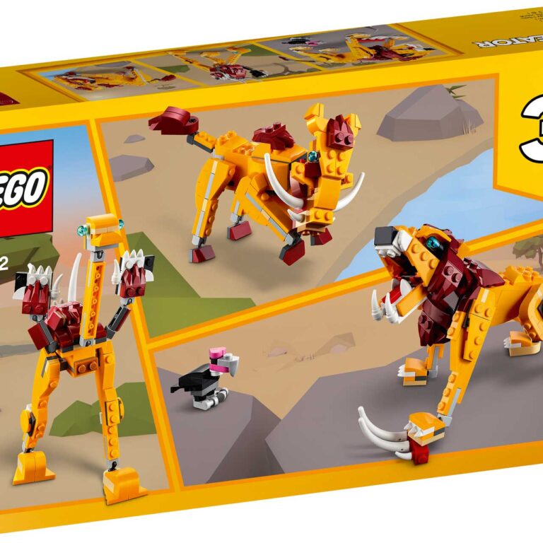 LEGO 31112 Creator Wilde Leeuw - 31112 Box5 v29