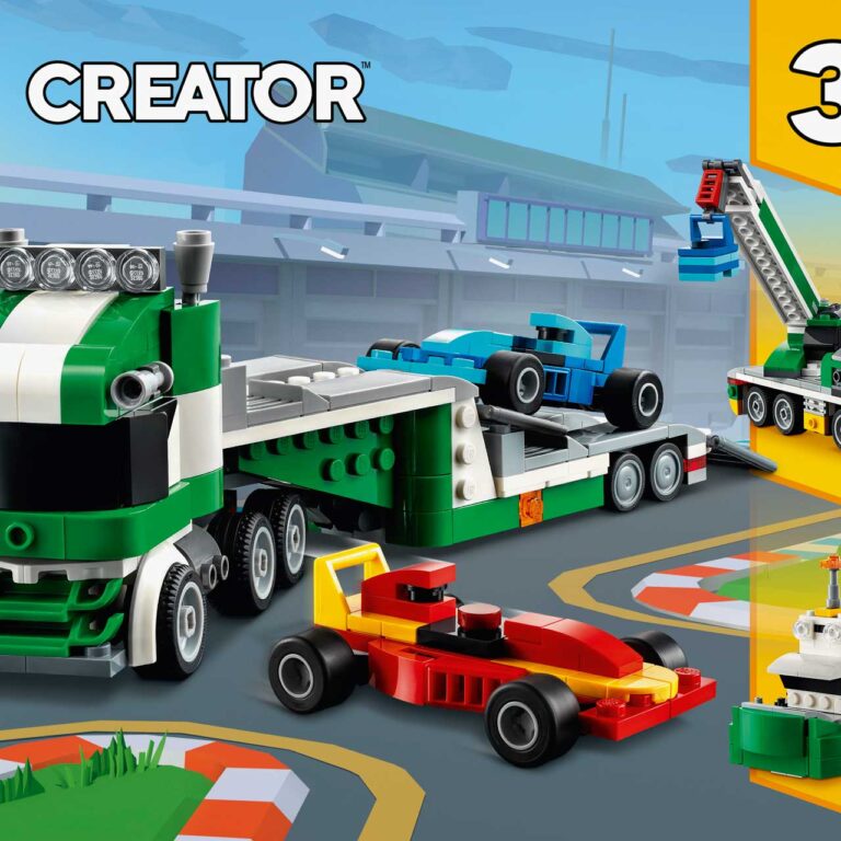 LEGO 31113 Creator Racewagen transportvoertuig - 31113 Box3 v29