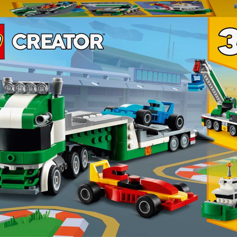 LEGO 31113 Creator Racewagen transportvoertuig - 31113 Box4 v29