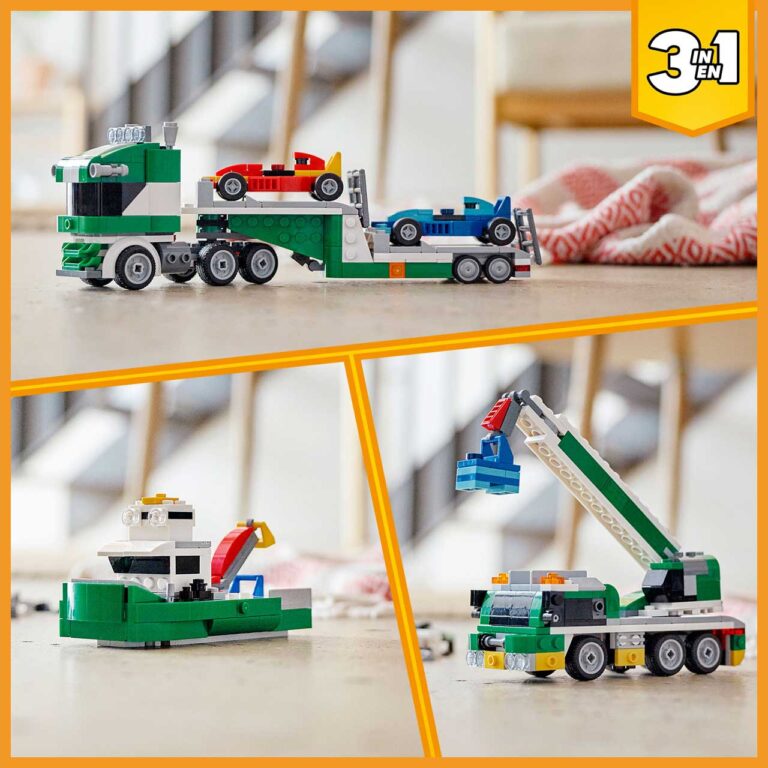 LEGO 31113 Creator Racewagen transportvoertuig - 31113 Creator3in1 1HY21 EcommerceMobile NOTEXT 1500x1500 1