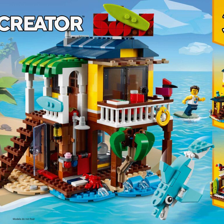 LEGO 31118 Creator Surfer strandhuis - 31118 Box3 v29
