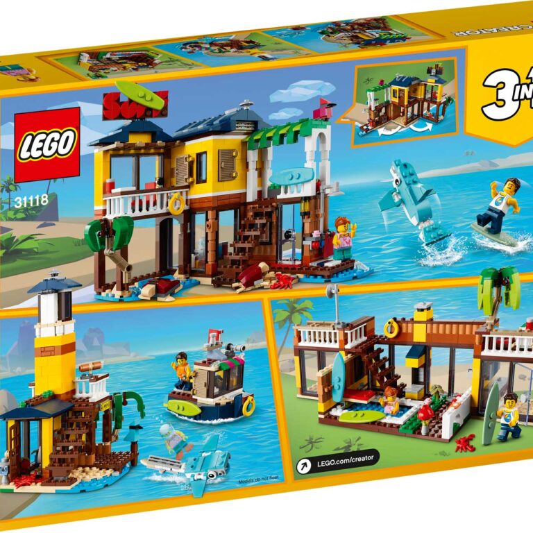LEGO 31118 Creator Surfer strandhuis - 31118 Box5 v29