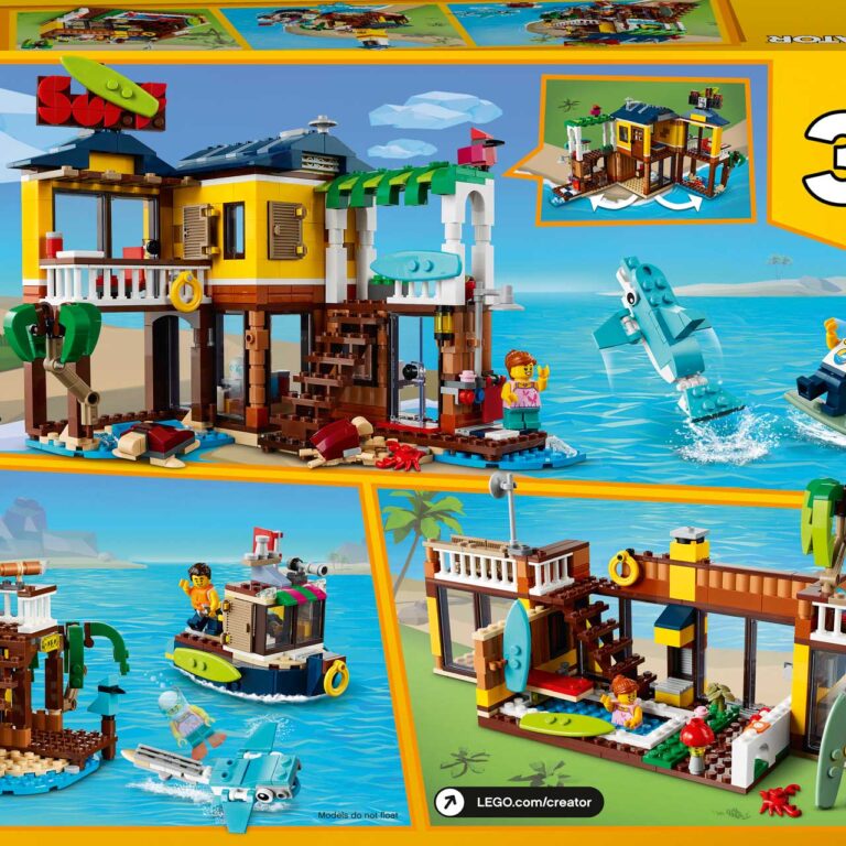 LEGO 31118 Creator Surfer strandhuis - 31118 Box6 v29