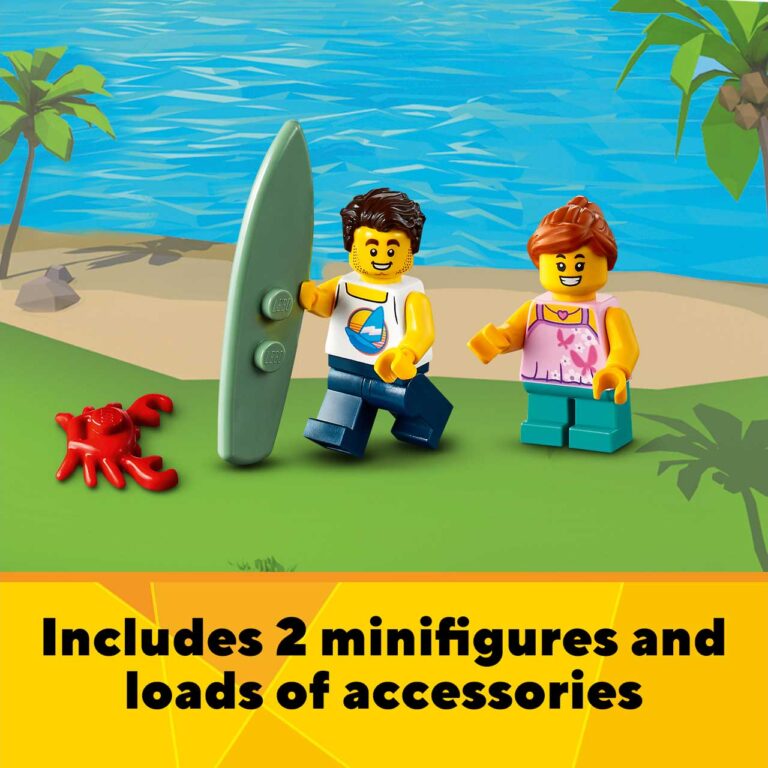 LEGO 31118 Creator Surfer strandhuis - 31118 Creator3in1 1HY21 EcommerceMobile US 1500x1500 5