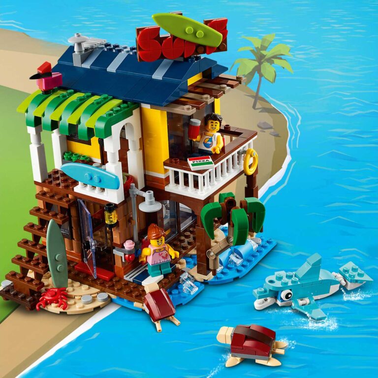 LEGO 31118 Creator Surfer strandhuis - 31118 Feature1 MB