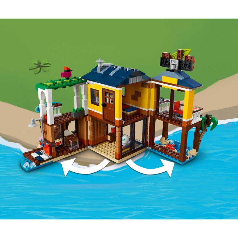 LEGO 31118 Creator Surfer strandhuis - 31118 WEB SEC09