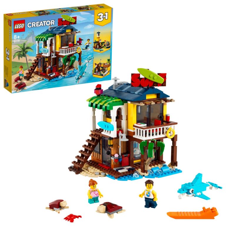 LEGO 31118 Creator Surfer strandhuis - 31118 boxprod v29