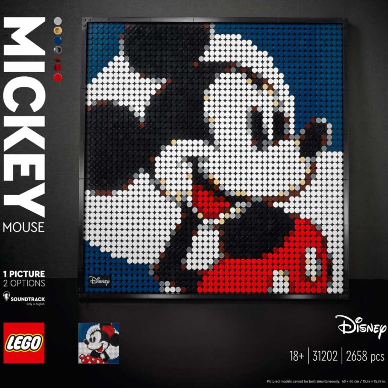 LEGO 31202 Art Disney's Mickey Mouse - 31202 Box3 v29