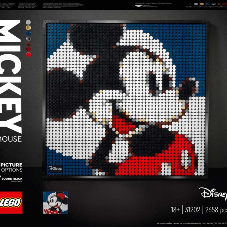 LEGO 31202 Art Disney's Mickey Mouse - 31202 Box4 v29