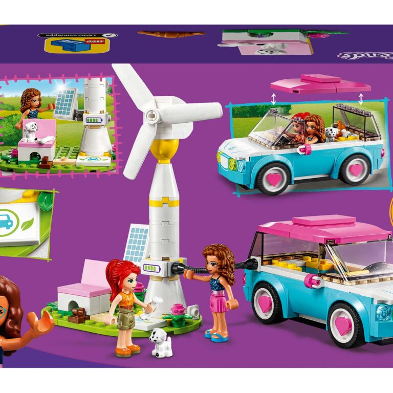 LEGO 41443 Friends Olivia's elektrische auto - 41443 Box6 v29