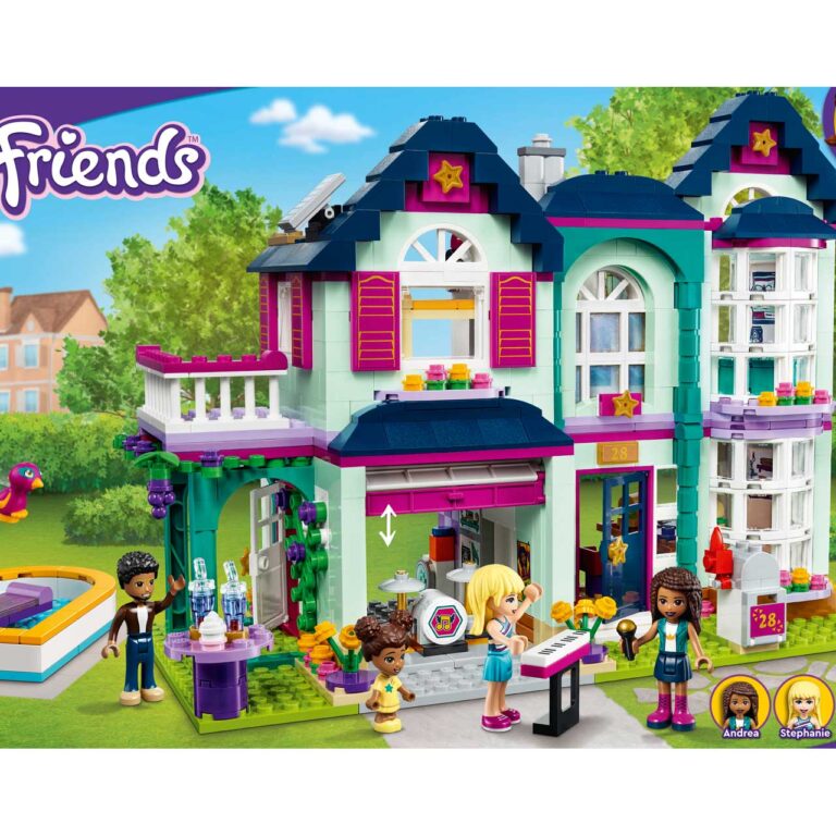 LEGO 41449 Friends Andrea's familiehuis - 41449 Box3 v29