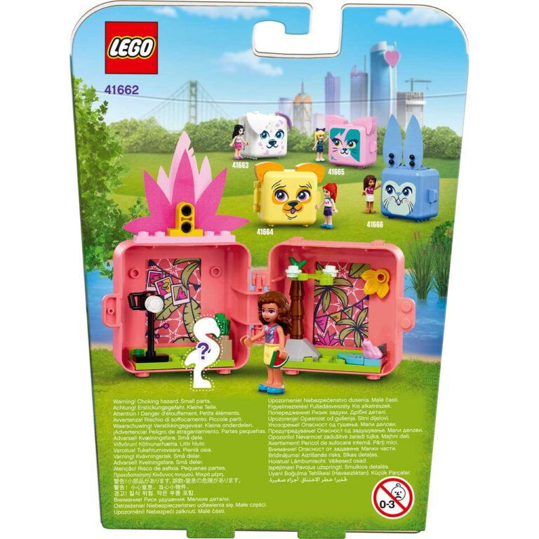 LEGO 41662 Friends Olivia's Flamingokubus - 41662 Box6 v29