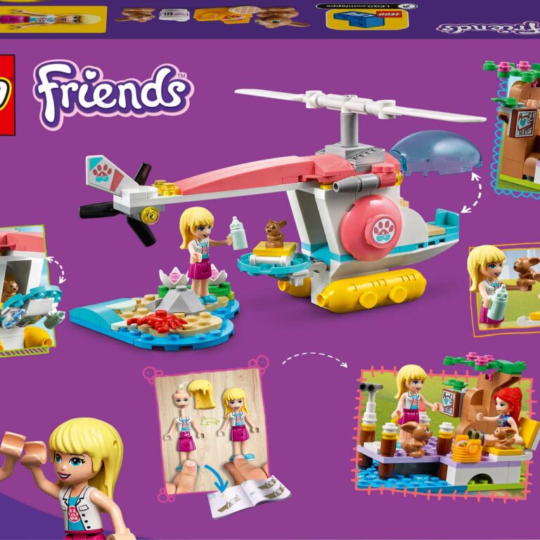 LEGO 41692 Friends Dierenkliniek reddingshelikopter - 41692 Box6 v29